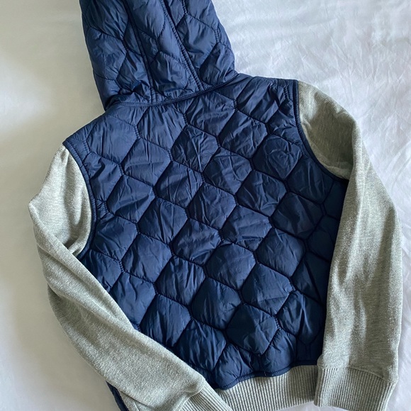 Tucker + Tate quilted zip-up hoodie - sz 7 - Picture 3 of 3